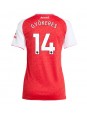 Billige Arsenal Viktor Gyokeres #14 Hjemmedrakt Dame 2025-26 Kortermet